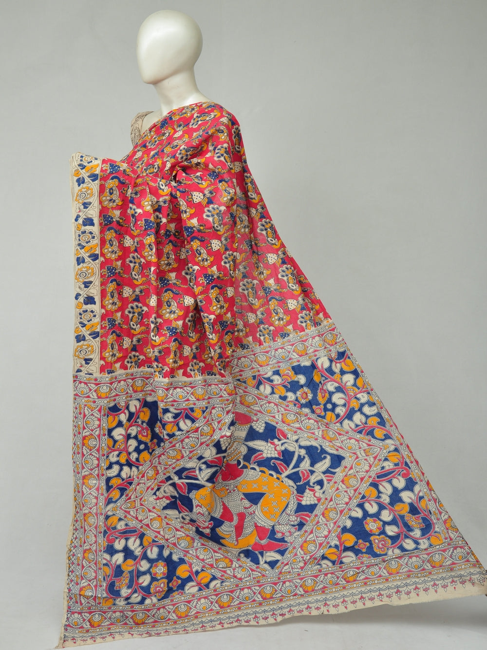 Kalamkari  Cotton Saree   [D80316125]