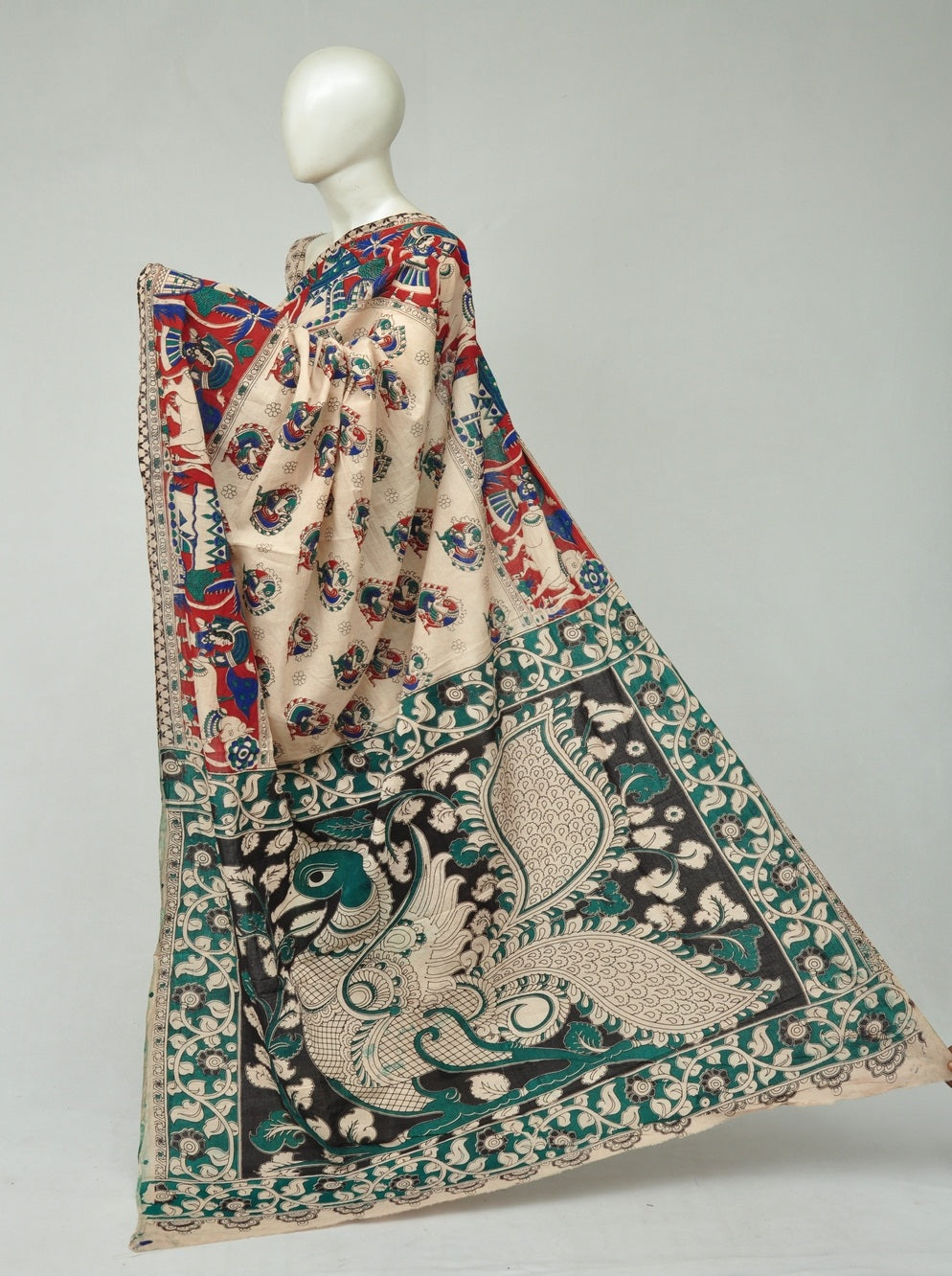 Kalamkari  Cotton Saree   [D80316127]