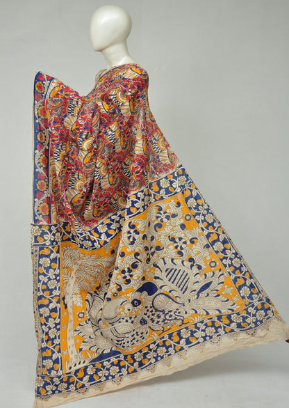 Kalamkari  Cotton Saree   [D80316128]