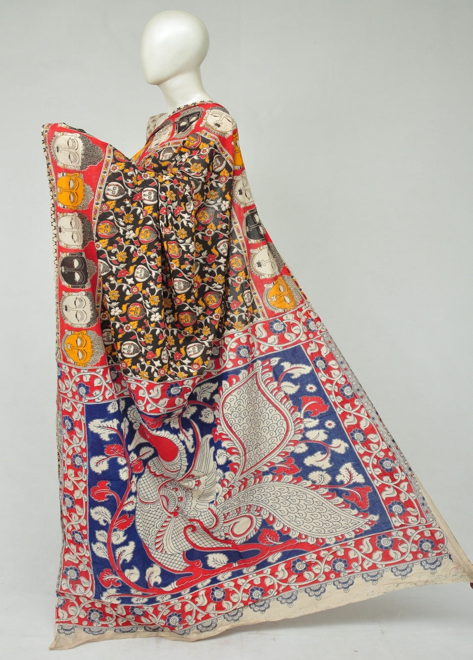 Kalamkari  Cotton Saree   [D80316130]