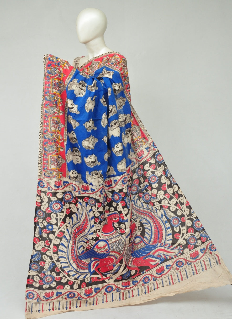 Kalamkari  Cotton Saree   [D80316134]