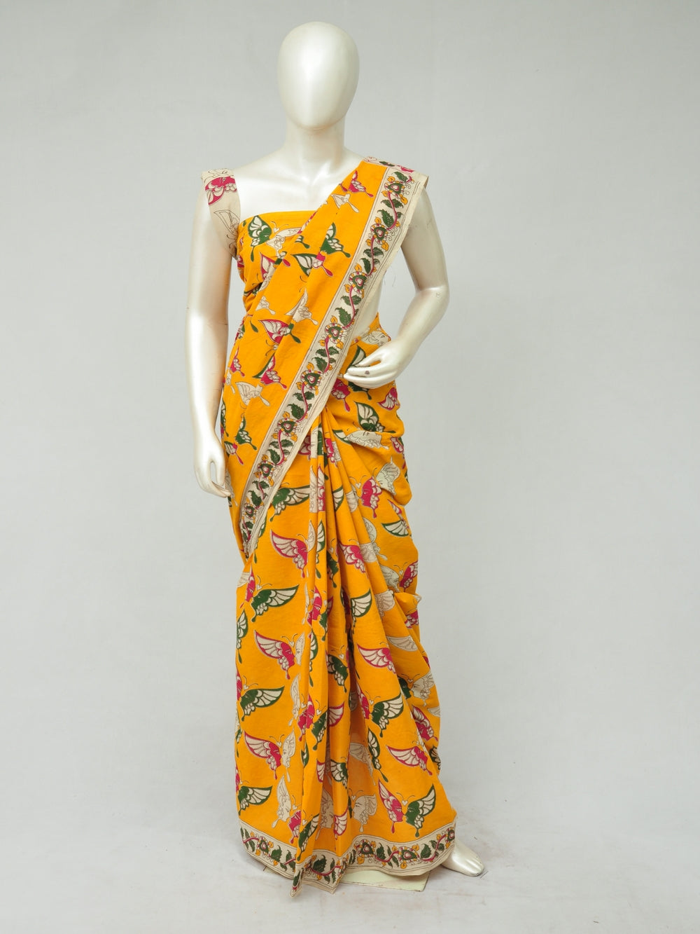 Kalamkari  Cotton Saree   [D80317135]