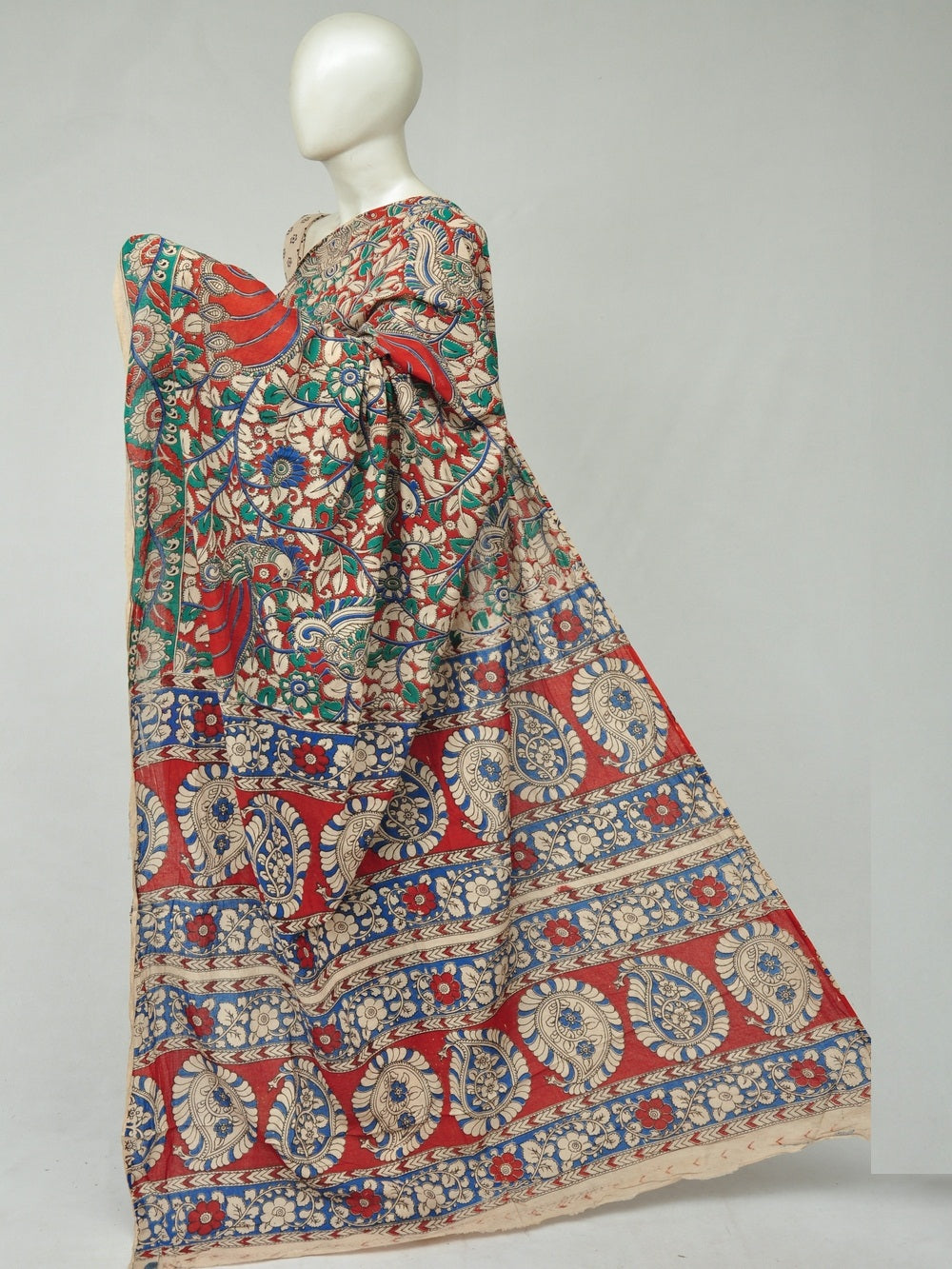 Kalamkari  Cotton Saree   [D80317136]