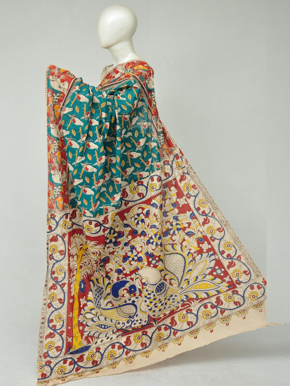 Kalamkari  Cotton Saree   [D80317140]