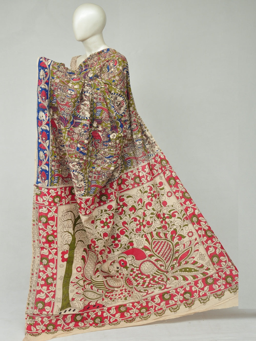 Kalamkari  Cotton Saree   [D80317148]