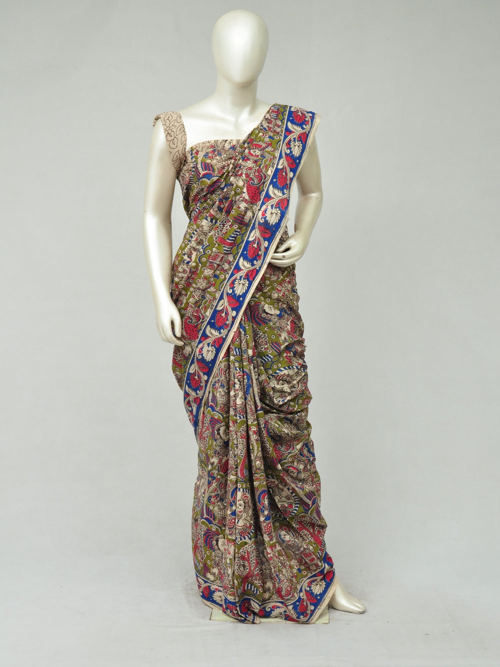 Kalamkari  Cotton Saree   [D80317148]