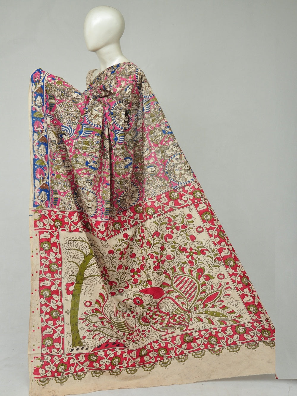 Kalamkari  Cotton Saree   [D80317153]