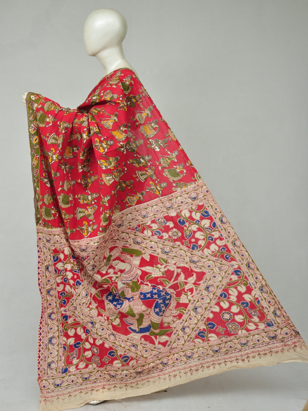 Kalamkari  Cotton Saree   [D80317154]