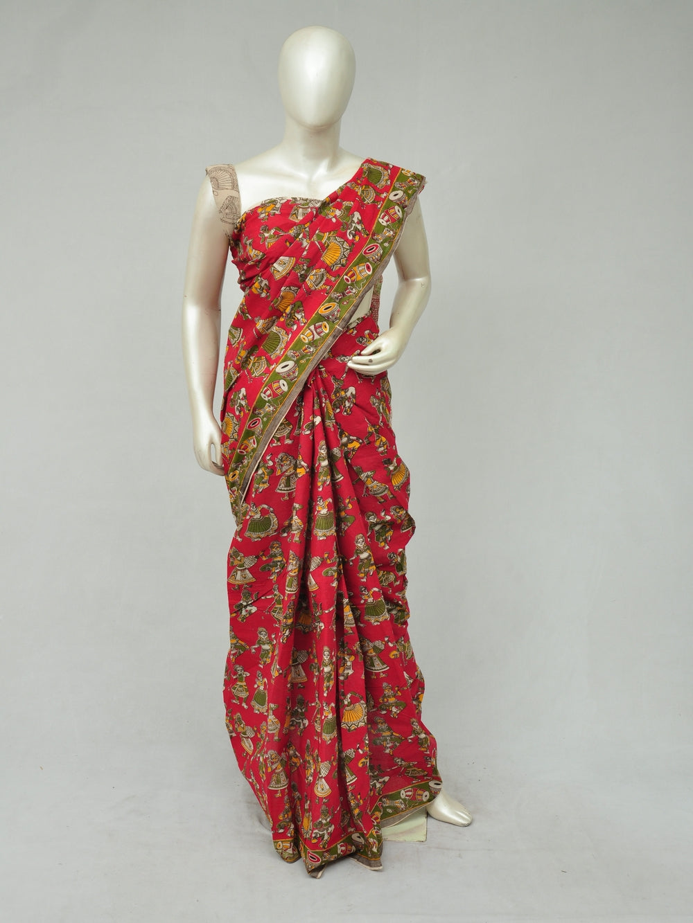 Kalamkari  Cotton Saree   [D80317154]