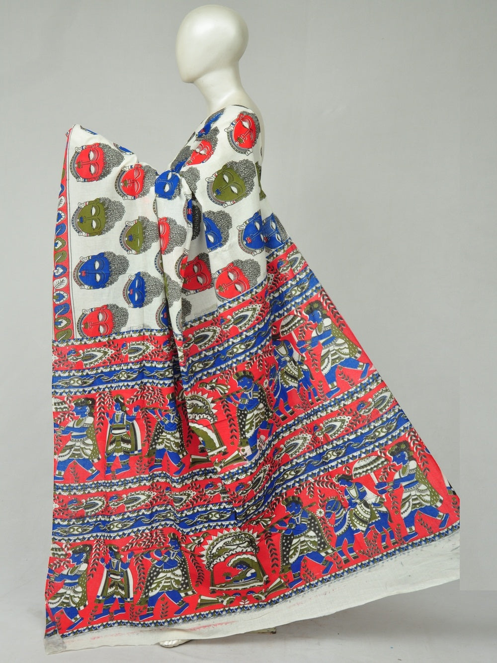 Kalamkari  Cotton Saree  [D80318169]