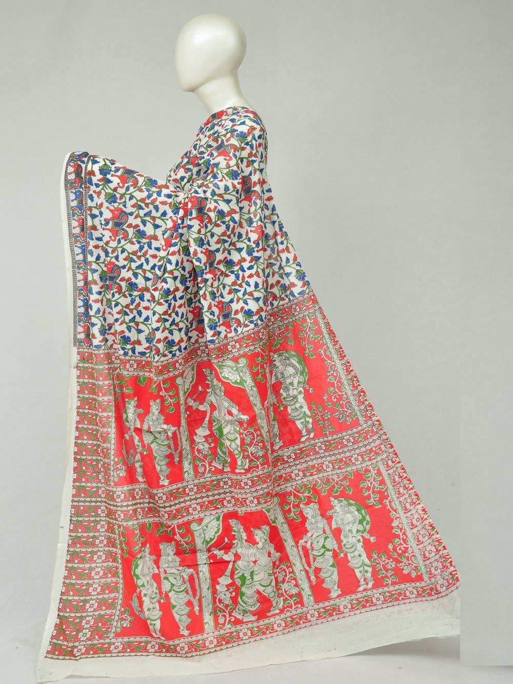 Kalamkari  Cotton Saree  [D80318170] - DressesForWomen.IN
