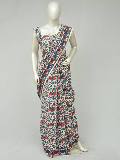 Kalamkari  Cotton Saree  [D80318170] - DressesForWomen.IN