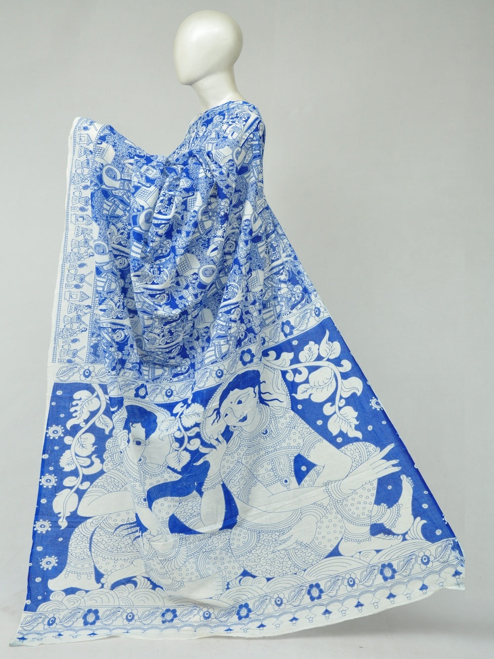 Kalamkari  Cotton Saree  [D80318172]