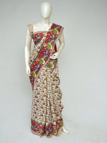 Kalamkari  Cotton Saree  [D80322270]