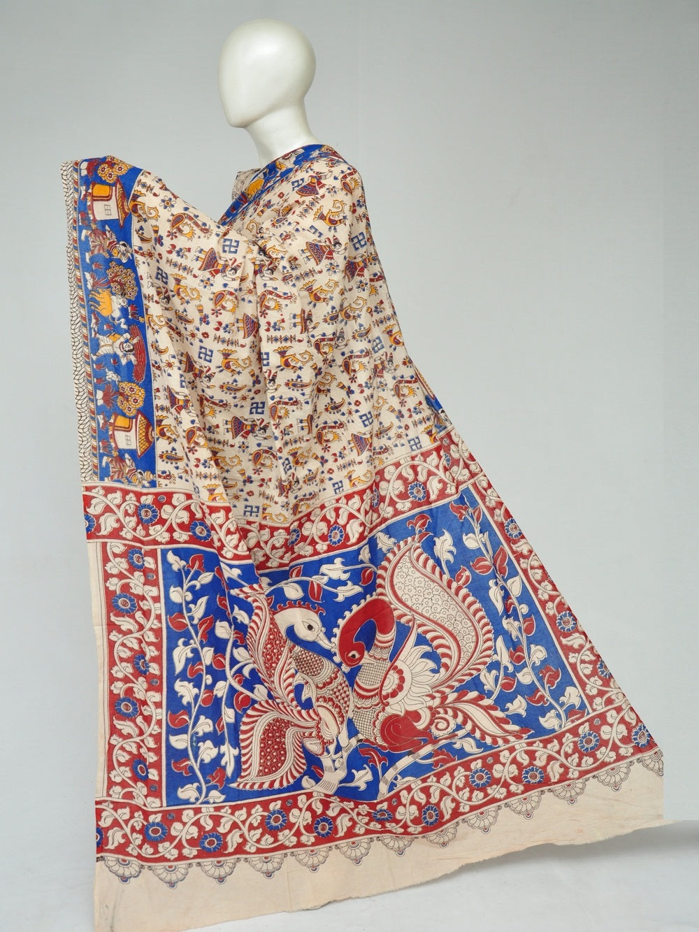 Kalamkari  Cotton Saree  [D80322271]