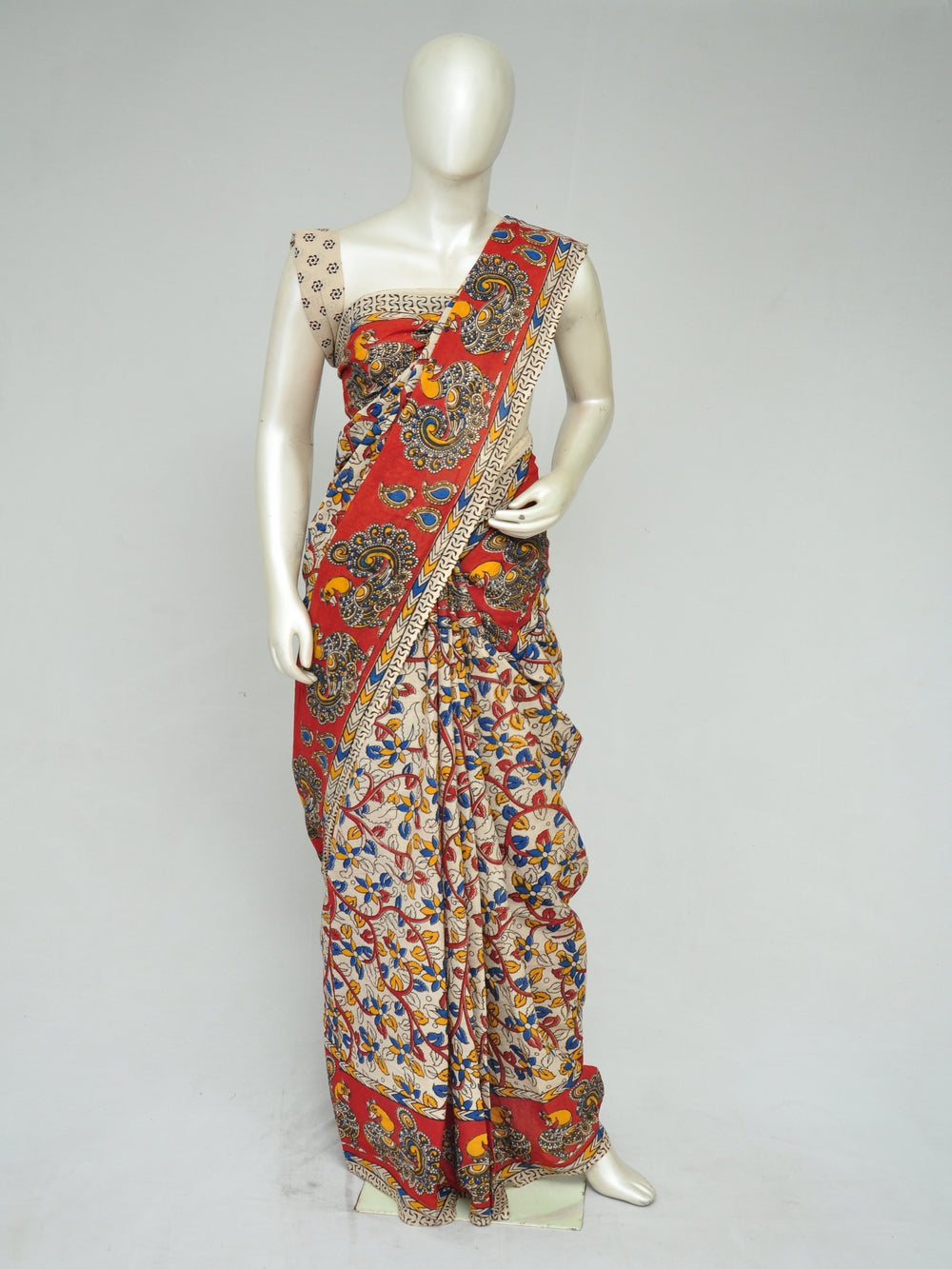 Kalamkari  Cotton Saree  [D80322287]