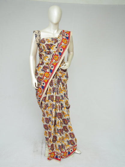 Kalamkari  Cotton Saree  [D80322288]