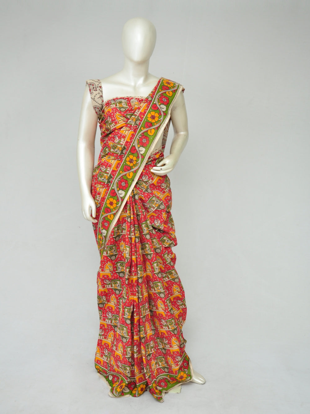 Kalamkari  Cotton Saree [D80323293]