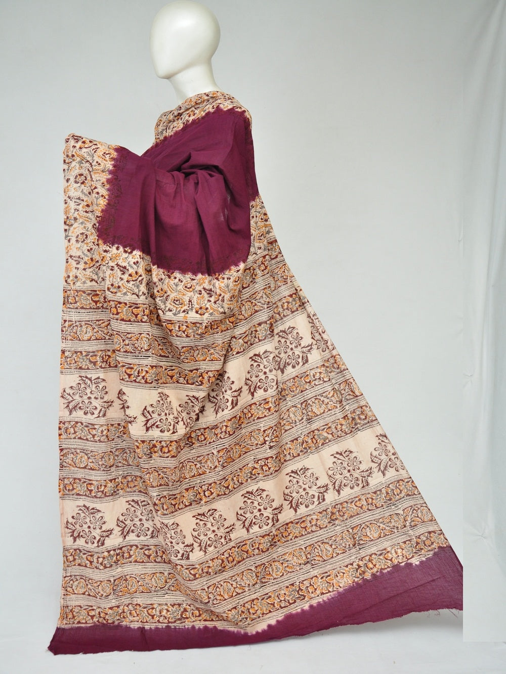 Kalamkari  Cotton Saree  [D80323318] - DressesForWomen.IN