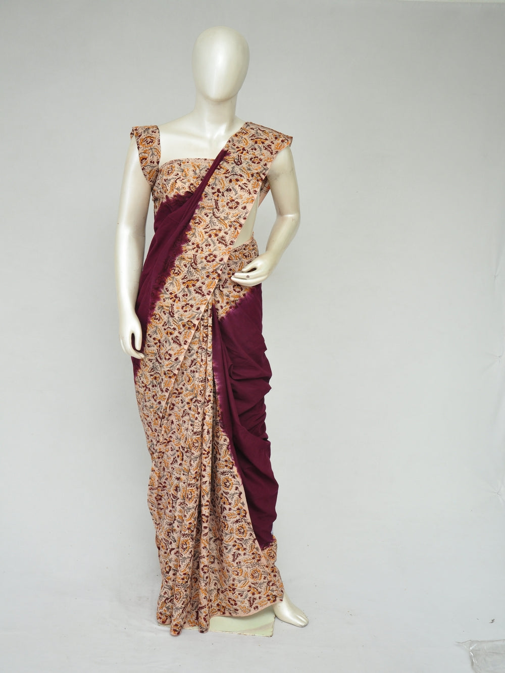 Kalamkari  Cotton Saree  [D80323318] - DressesForWomen.IN