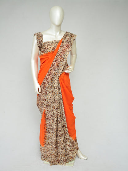 Kalamkari  Cotton Saree  [D80323322]