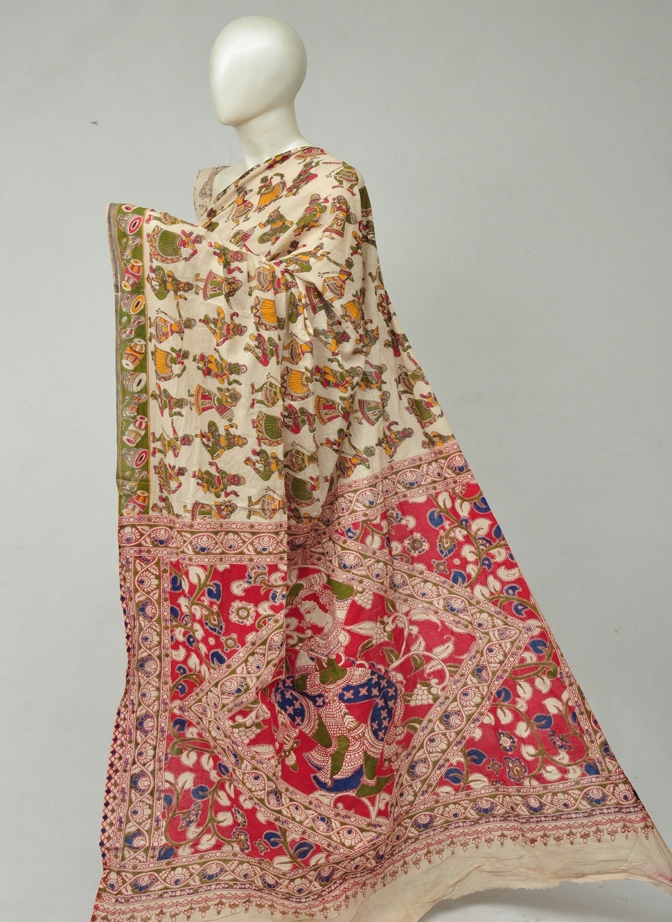 Kalamkari  Cotton Saree [D80327384]