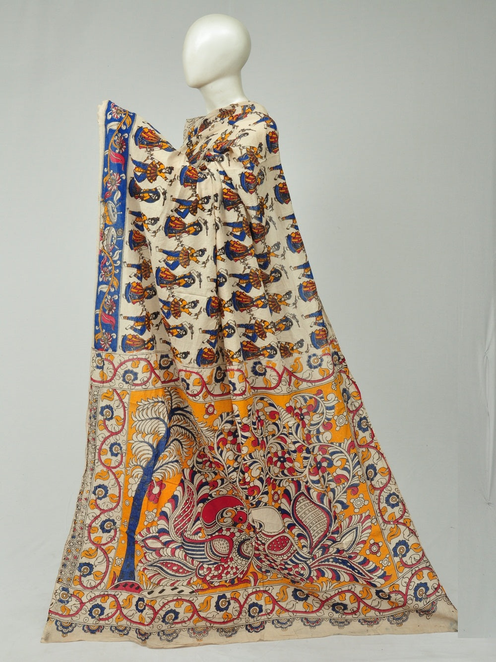Kalamkari  Cotton Saree [D80417129] - DressesForWomen.IN