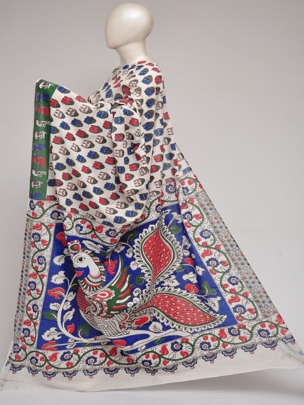 Kalamkari  Cotton Saree  [D80831002]