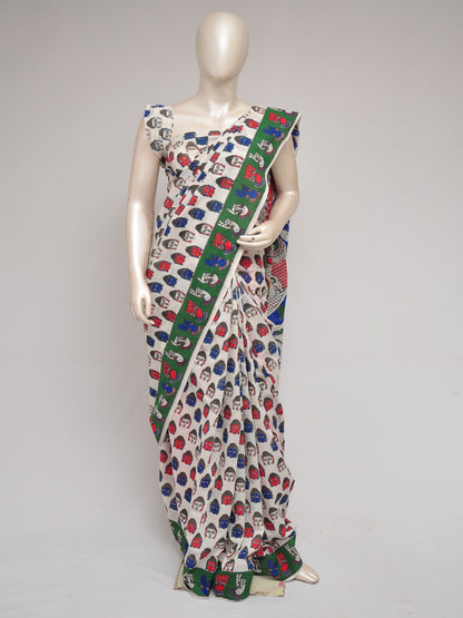 Kalamkari  Cotton Saree  [D80831002]