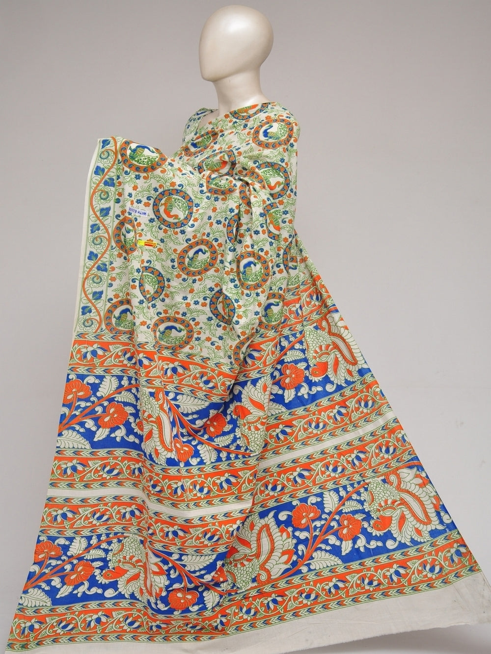 Kalamkari  Cotton Saree  [D80831016]