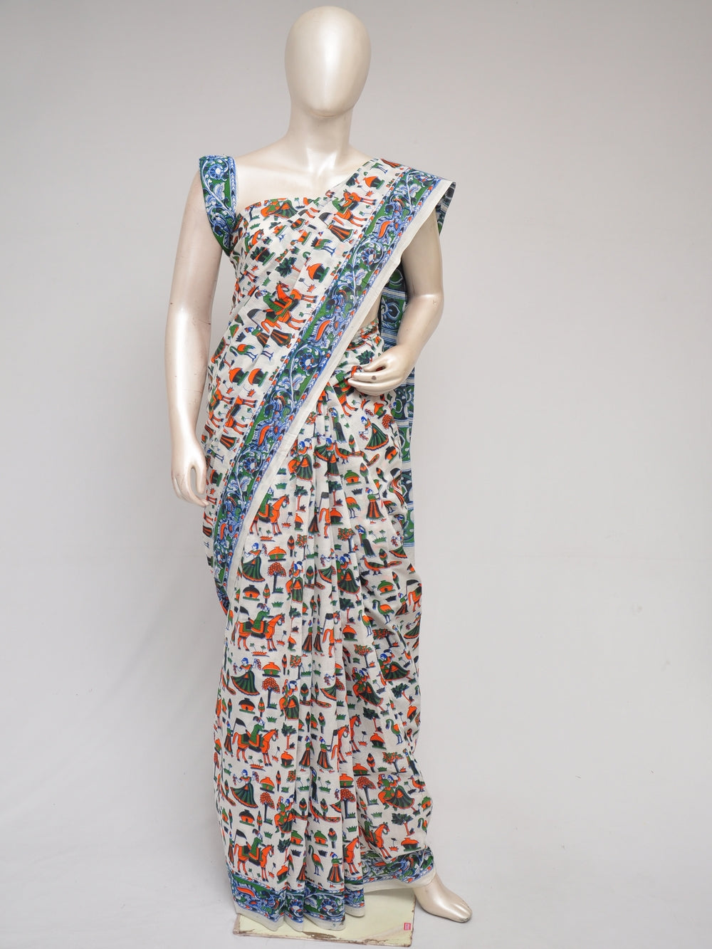 Kalamkari  Cotton Saree  [D80901009]