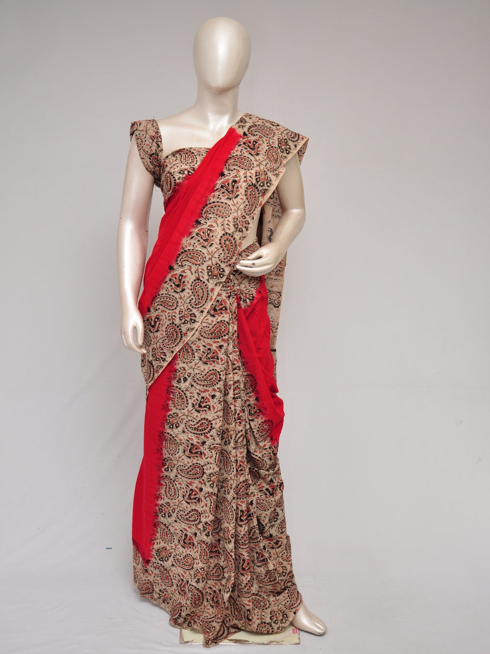 Kalamkari  Cotton Saree   [D80903036]