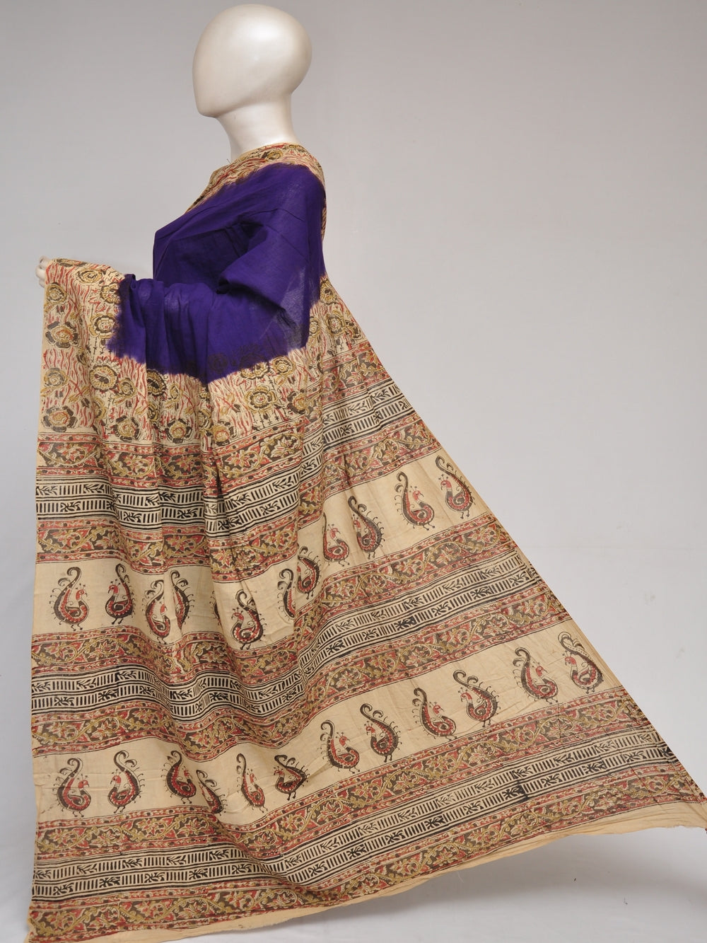 Kalamkari  Cotton Saree   [D80903037]