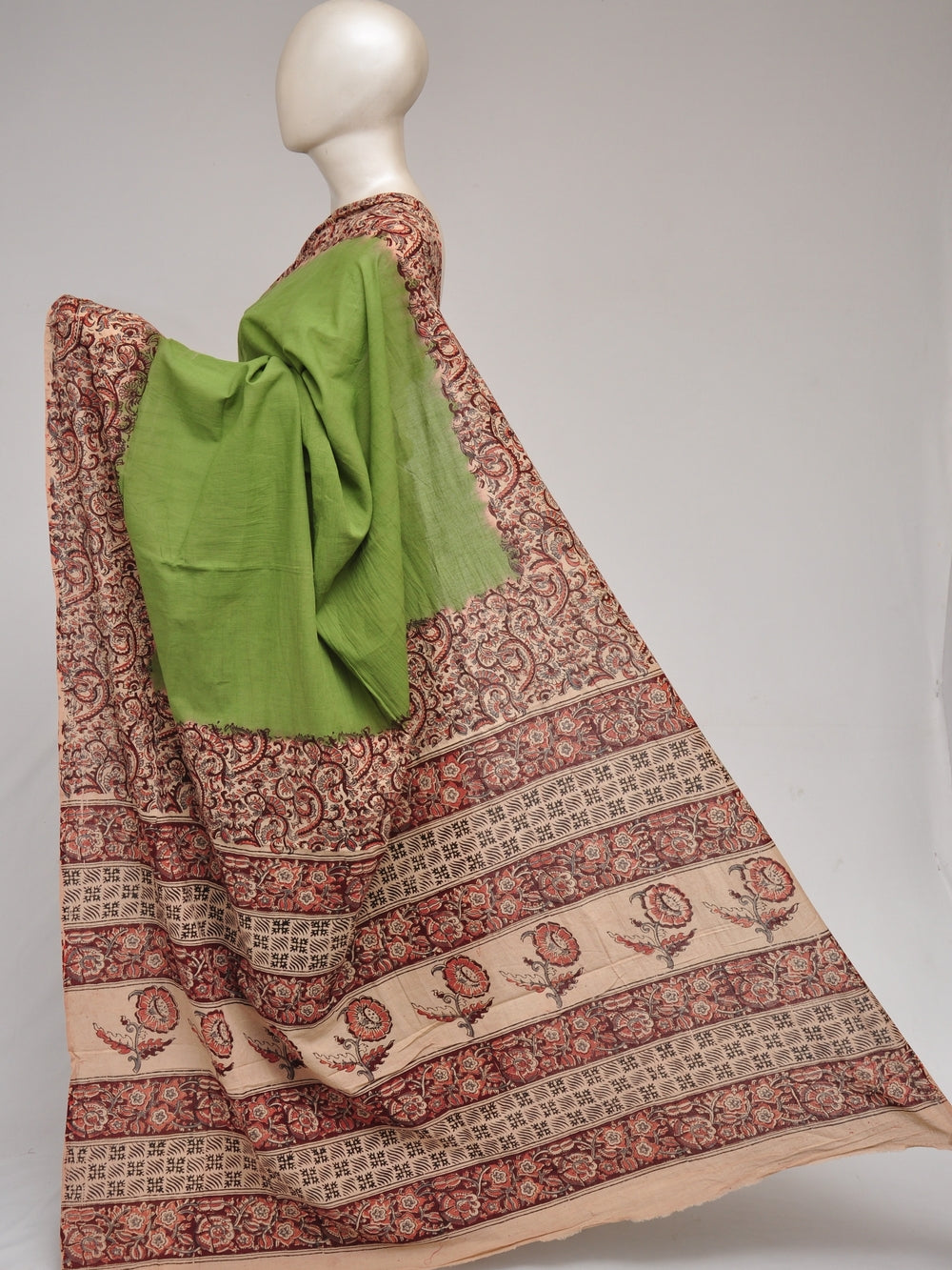 Kalamkari  Cotton Saree   [D80903038]