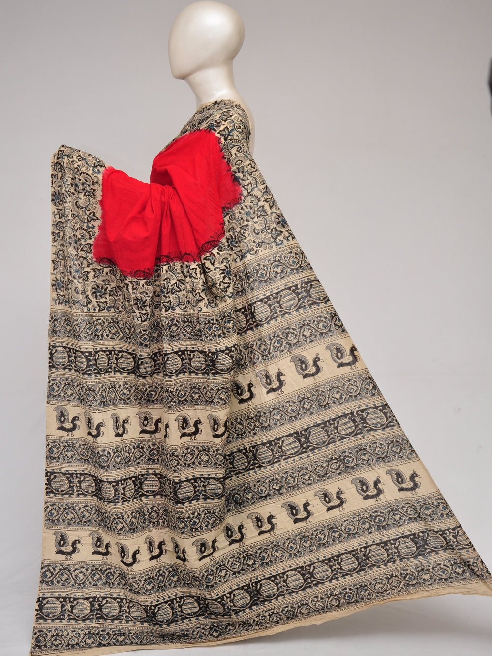 Kalamkari  Cotton Saree   [D80903040]