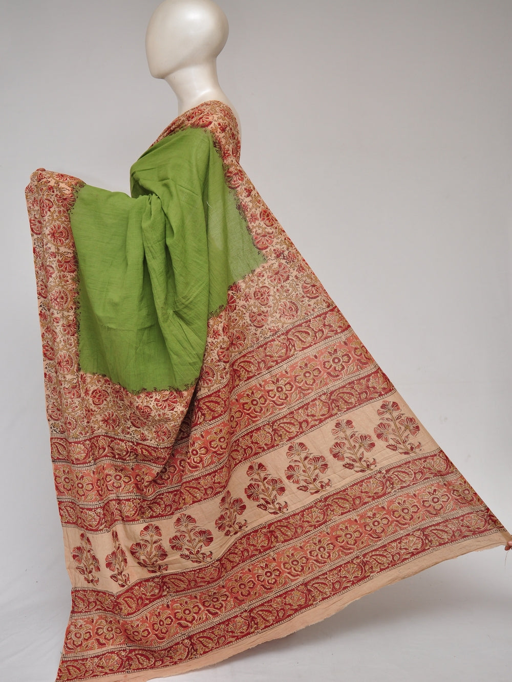 Kalamkari  Cotton Saree   [D80903043]