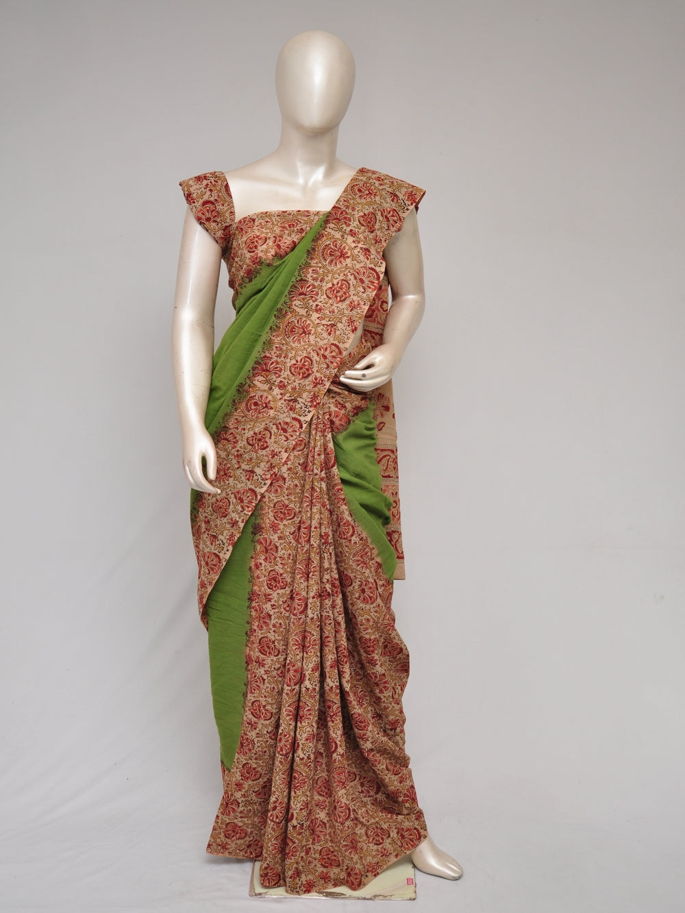 Kalamkari  Cotton Saree   [D80903043]