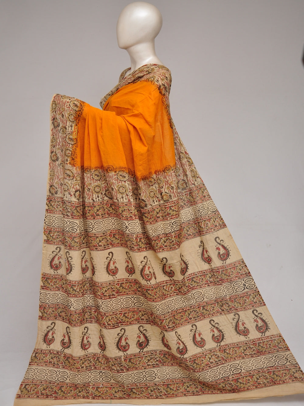 Kalamkari  Cotton Saree   [D80903052]