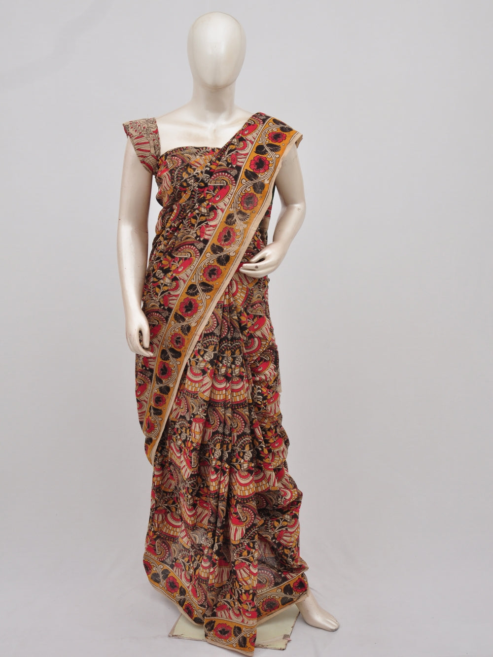 Kalamkari  Cotton Saree [D90227034]