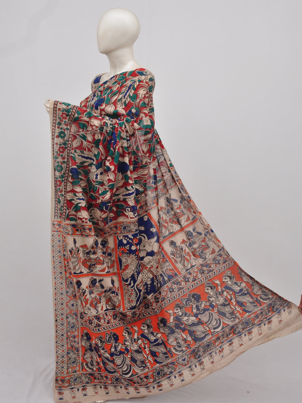 Kalamkari  Cotton Saree [D90301003]