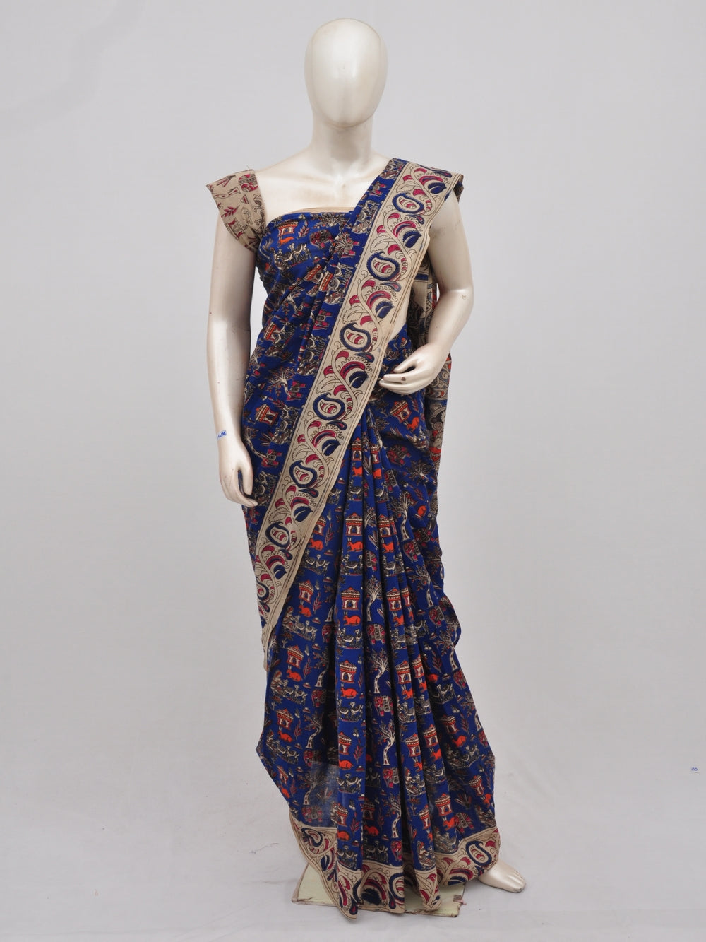 Kalamkari  Cotton Saree [D90301005]