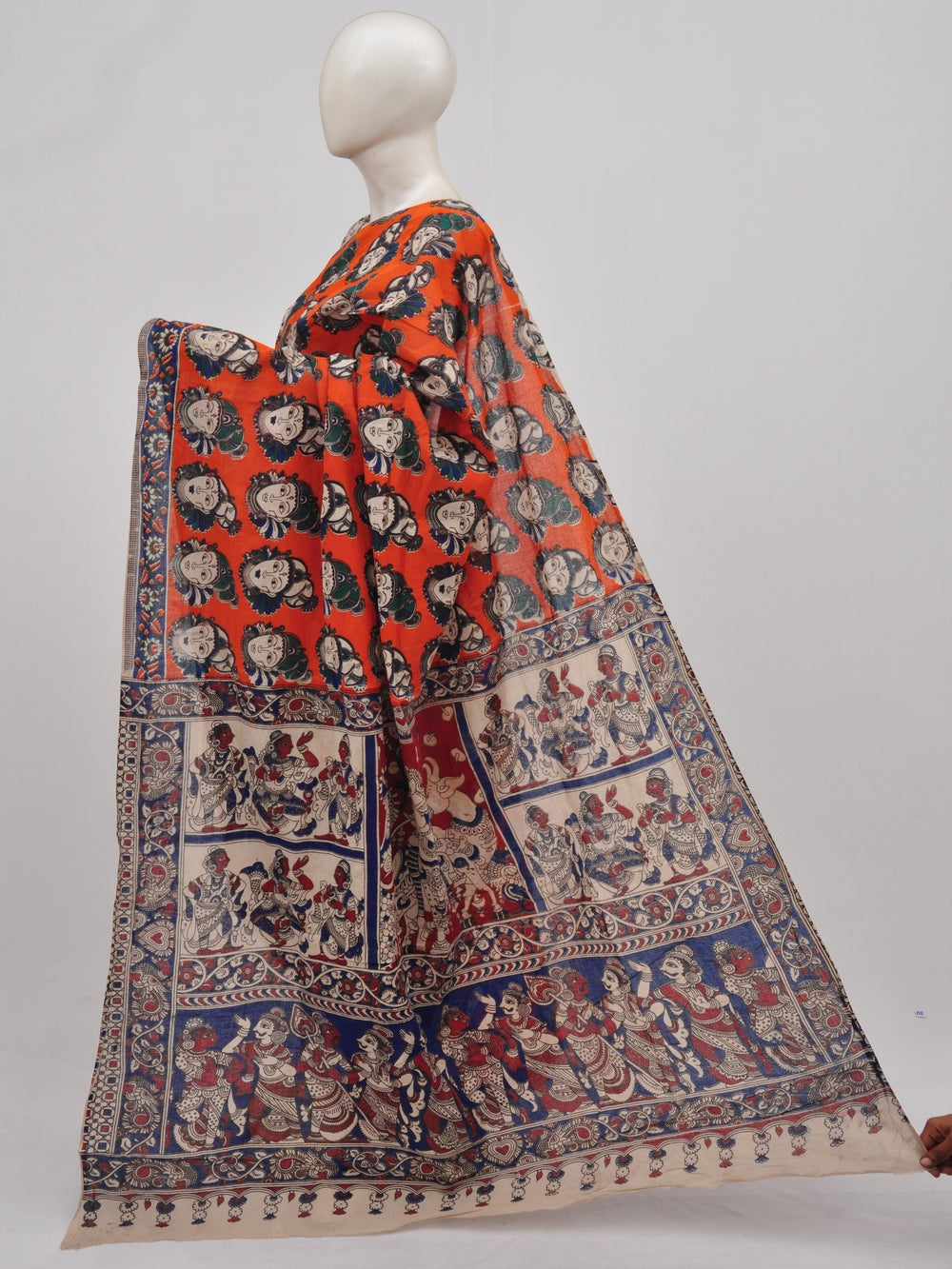 Kalamkari  Cotton Saree [D90301007]