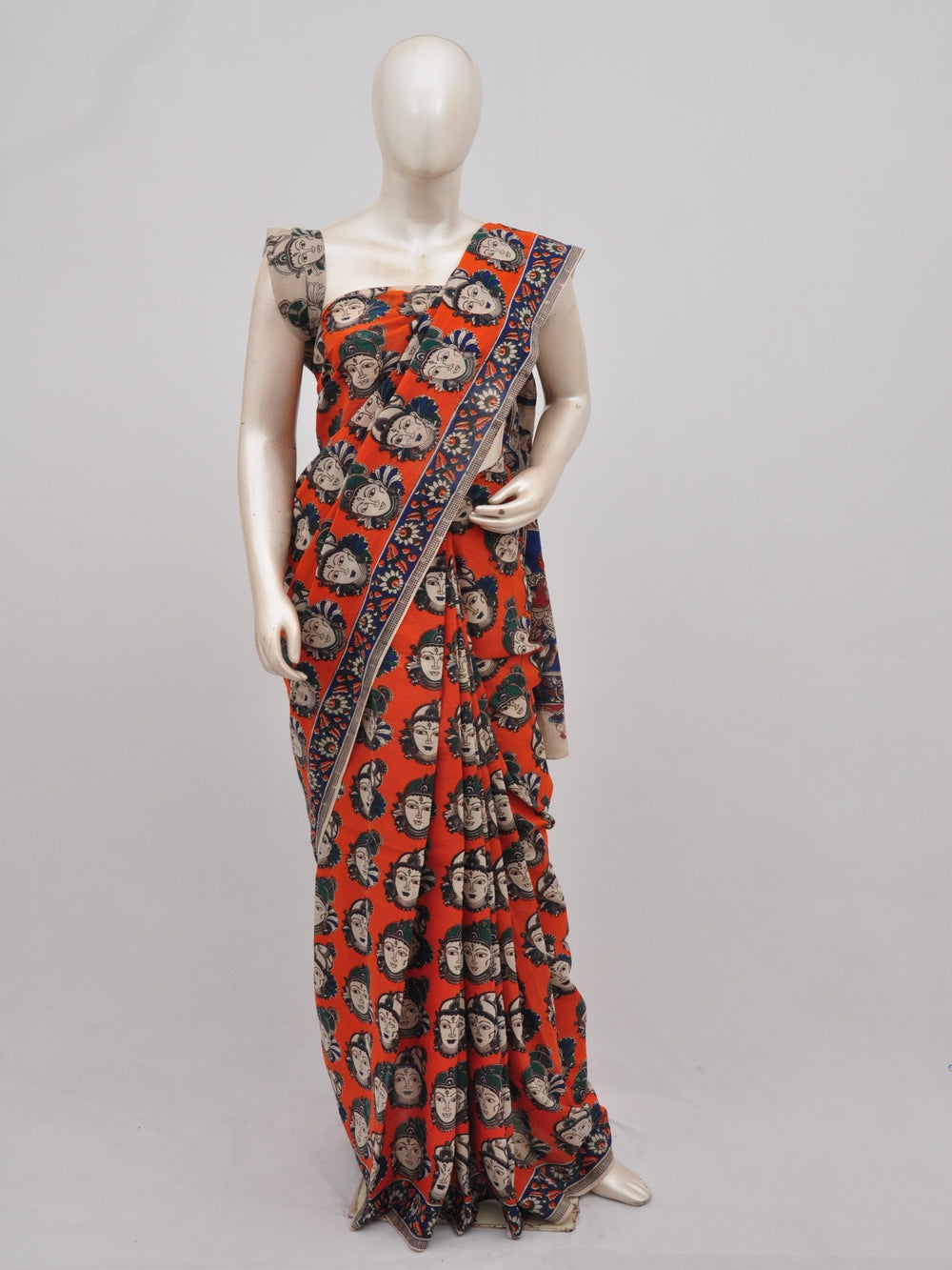 Kalamkari  Cotton Saree [D90301007]