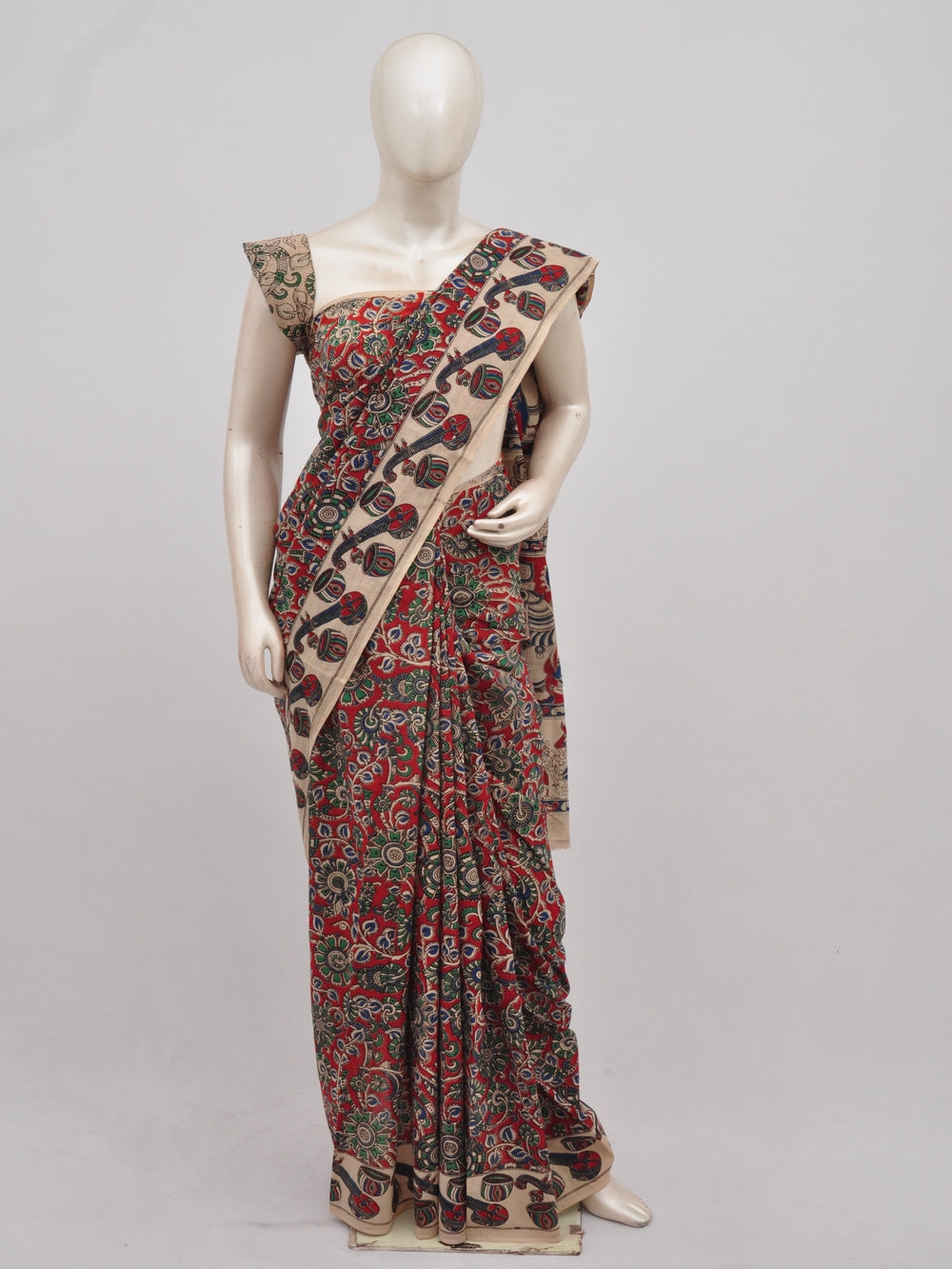 Kalamkari  Cotton Saree [D90301011]