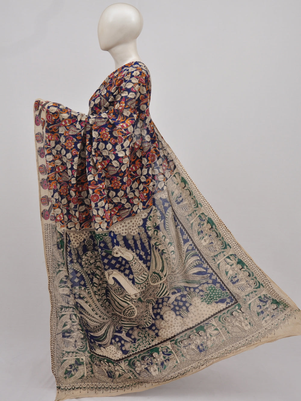 Kalamkari  Cotton Saree [D90301015]
