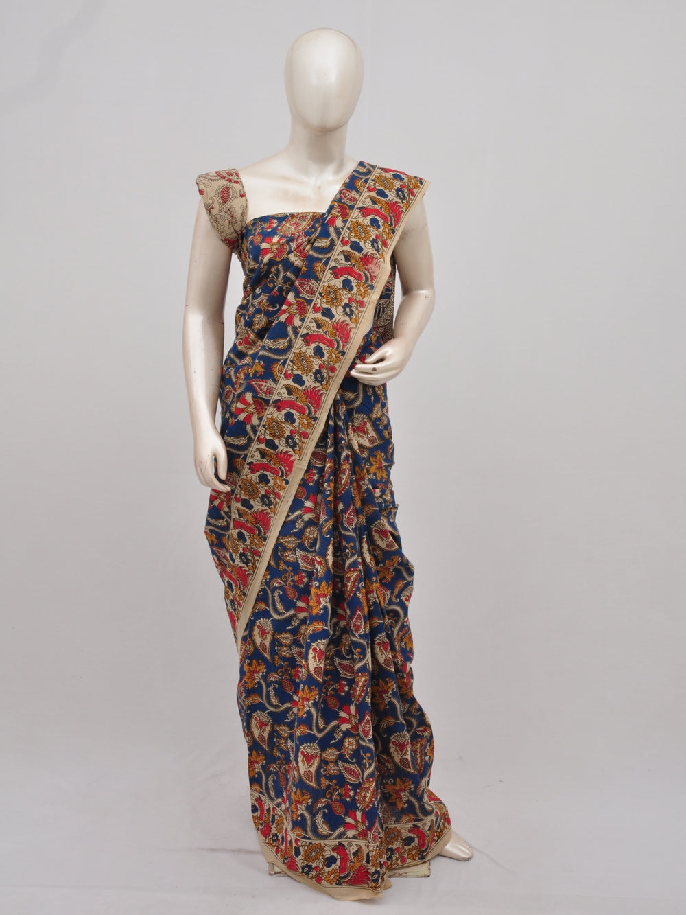 Kalamkari  Cotton Saree [D90301016]