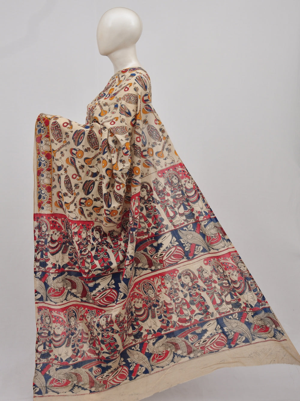 Kalamkari  Cotton Saree [D90301017] - DressesForWomen.IN