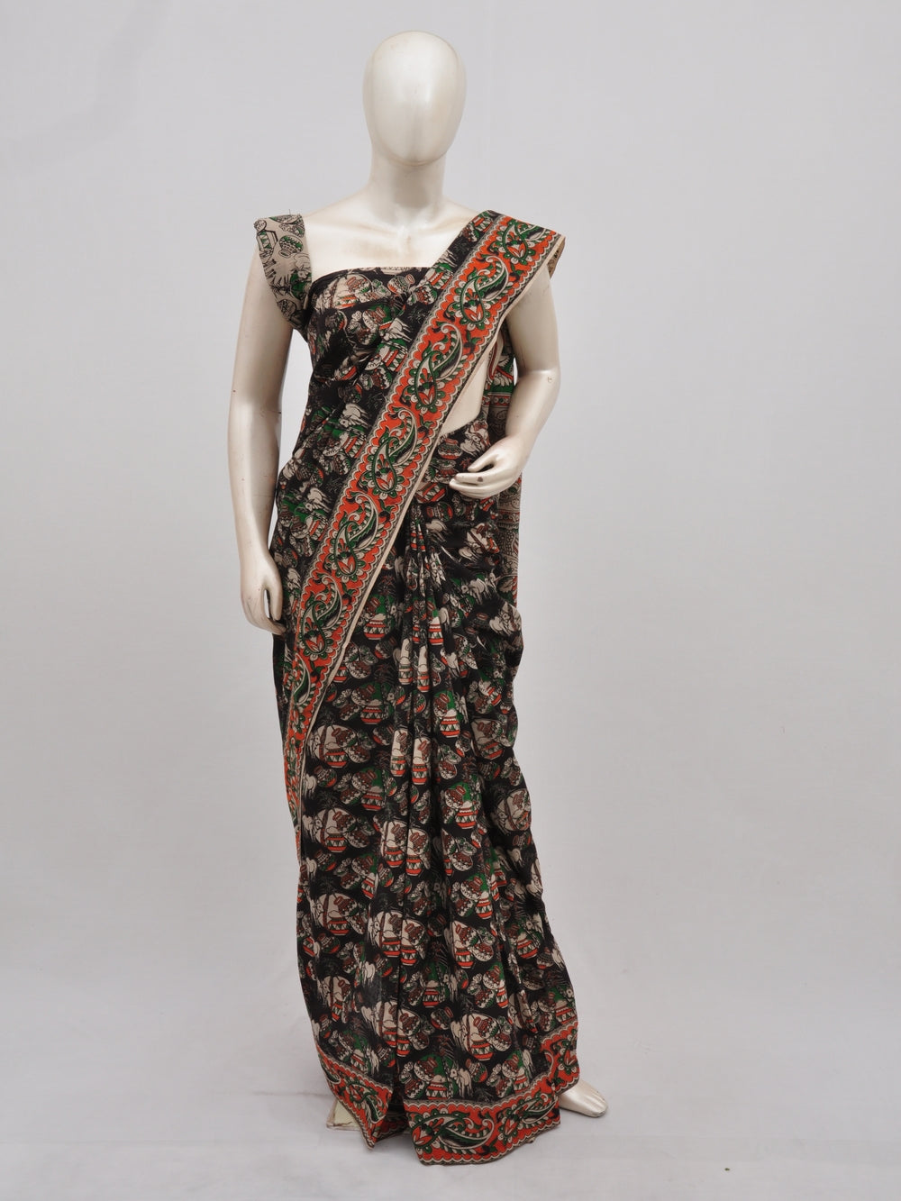 Kalamkari  Cotton Saree  [D90306007]