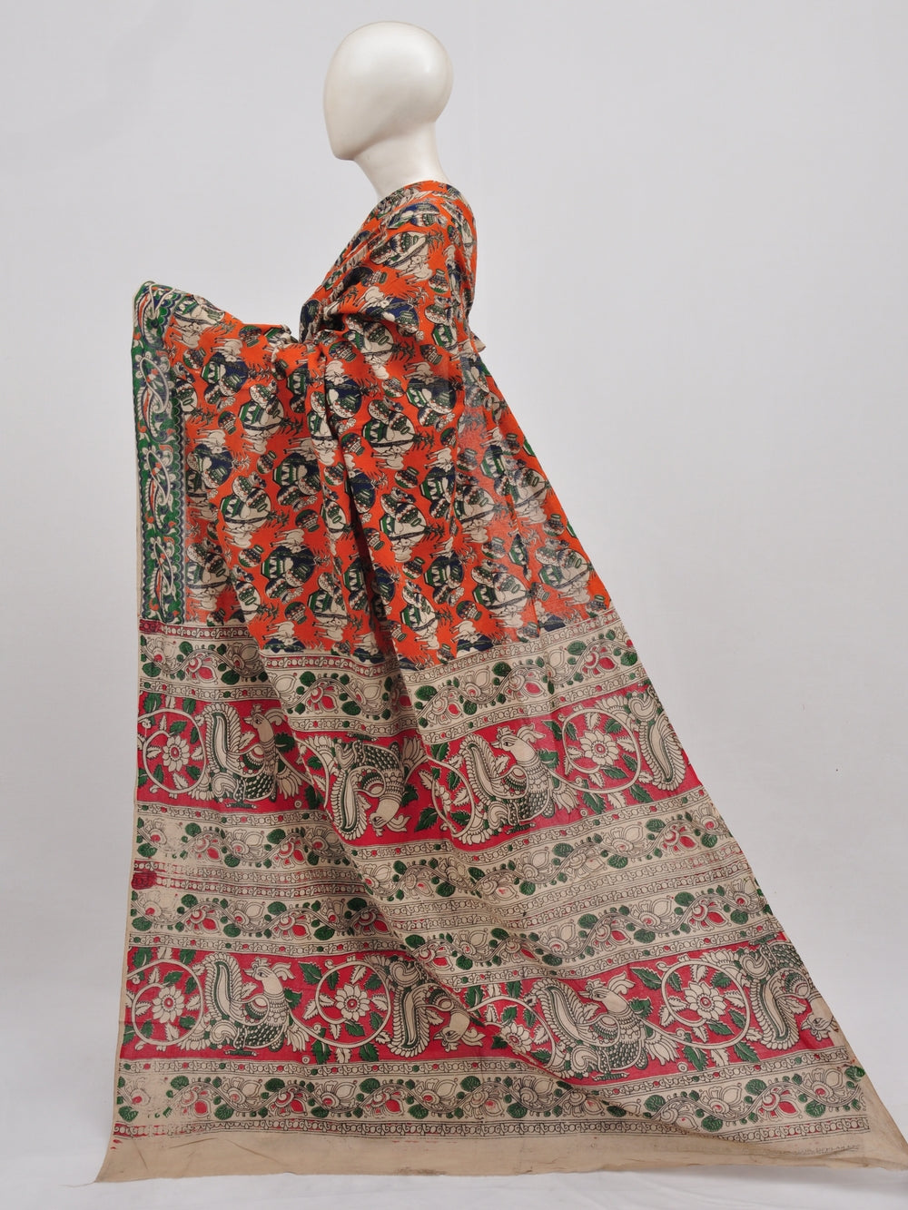 Kalamkari  Cotton Saree  [D90306015]