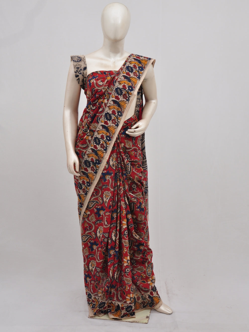 Kalamkari  Cotton Saree  [D90306017]